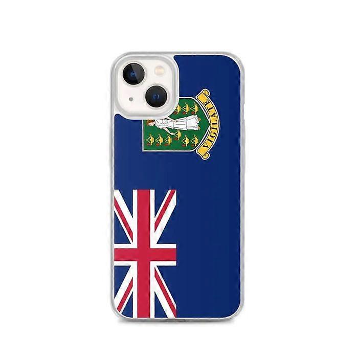 Phone Case - PIXELFORMA - iPhone 13 - British Virgin Islands Flag - Soft - Transparent