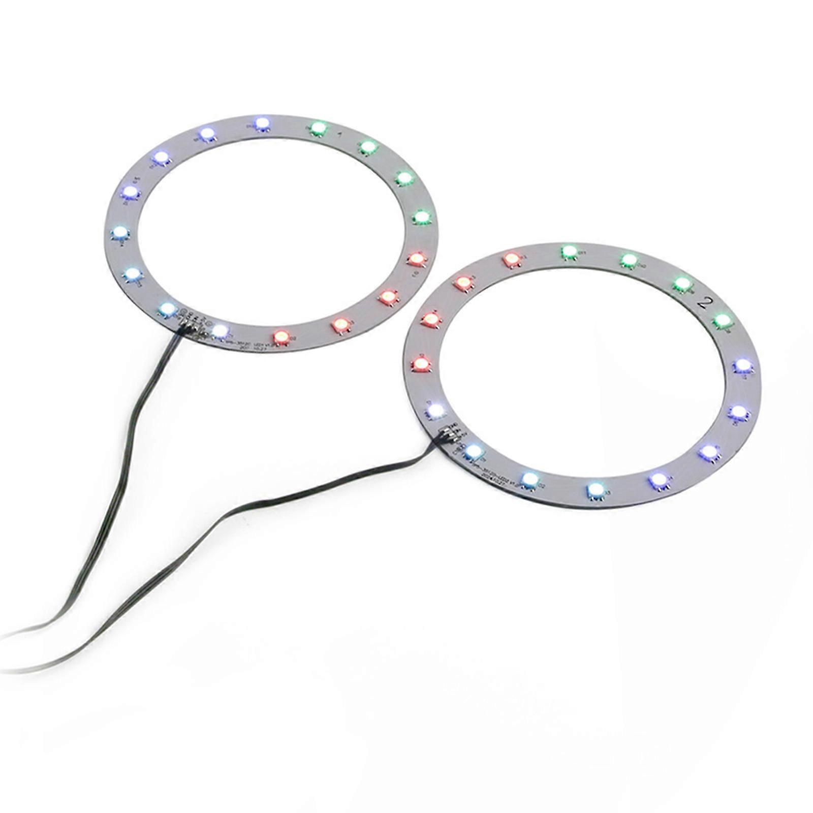 Colorful Lamp Circle with 12 Lighting Modes Support Voice Interactived Effects Multiple Brightness Setting for P5