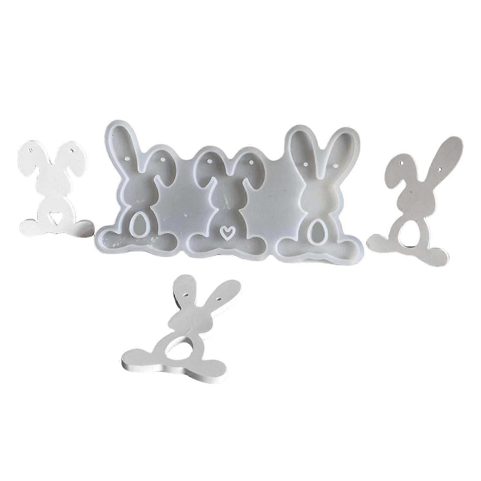 Practical Silicone Mould Accessory for Making Rabbits Candle Holders Great for Personalize Styles and Decorations