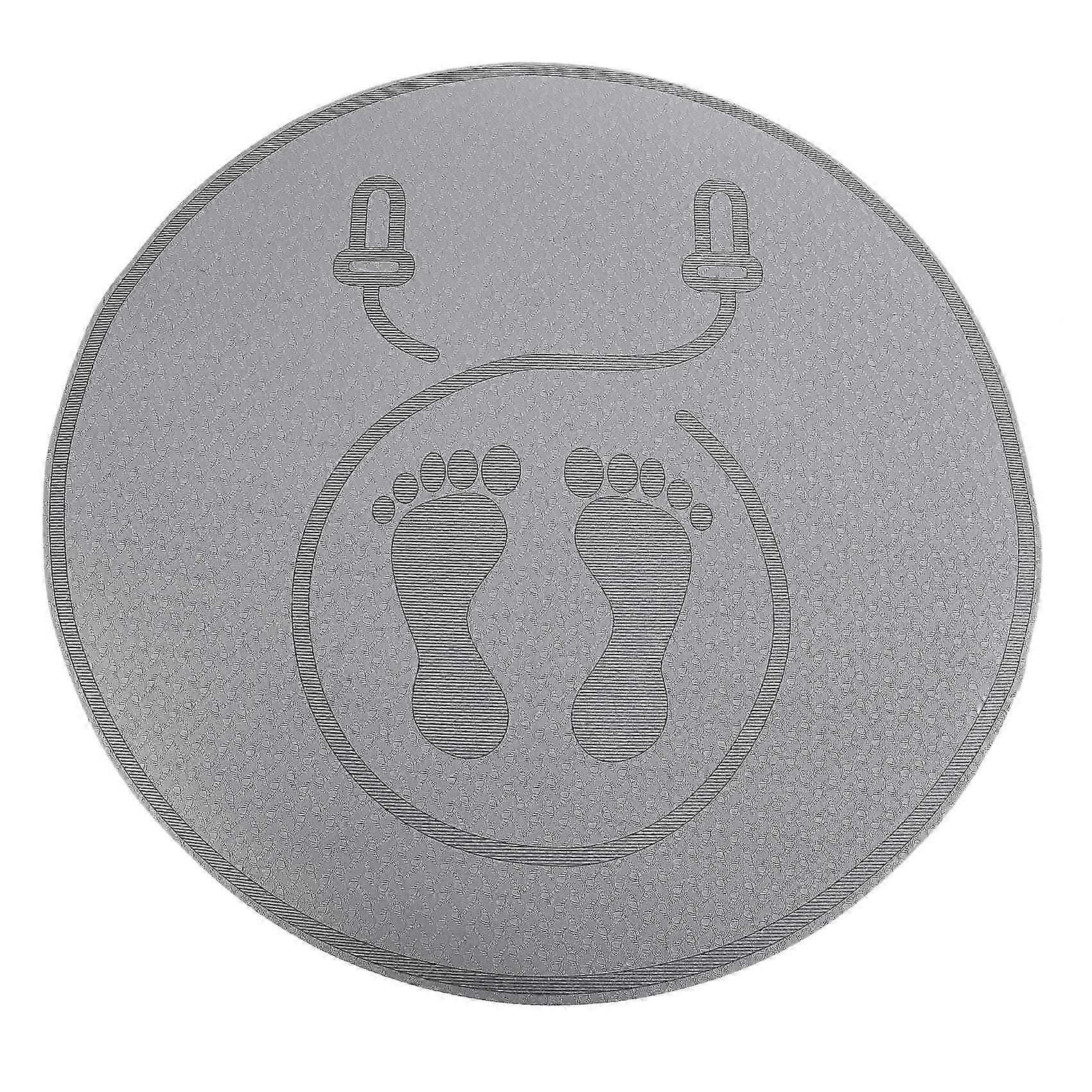 Jump Rope Mat Shock Absorption and Sound Insulation Mute Mat,Black