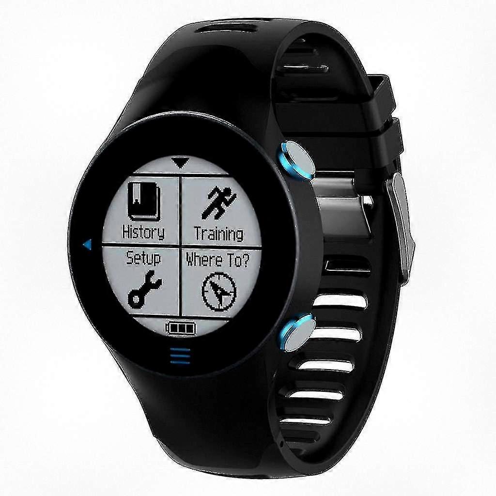 Silicone Replacement Band Compatible with Garmin Forerunner 610 Smartwatch, Durable Anti-Scratch Wrist Strap