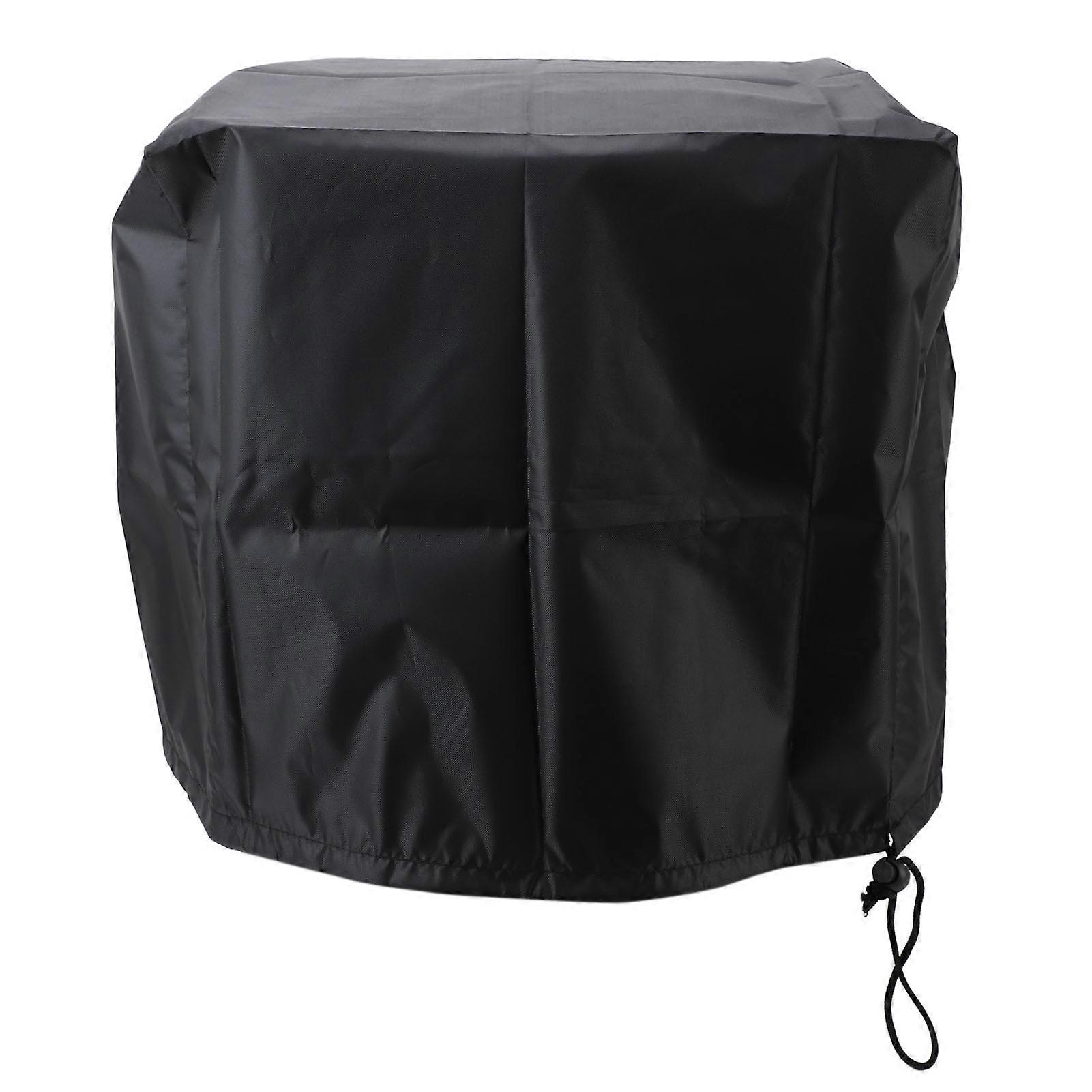 Compact Home Ice Maker Dust Cover Waterproof Durable Machine Shield Kitchen Appliance Protector Black Adjustable Design for Ice Maker