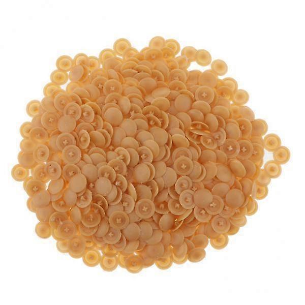 Orange Furniture Screw Hole Caps - Bulk Pack