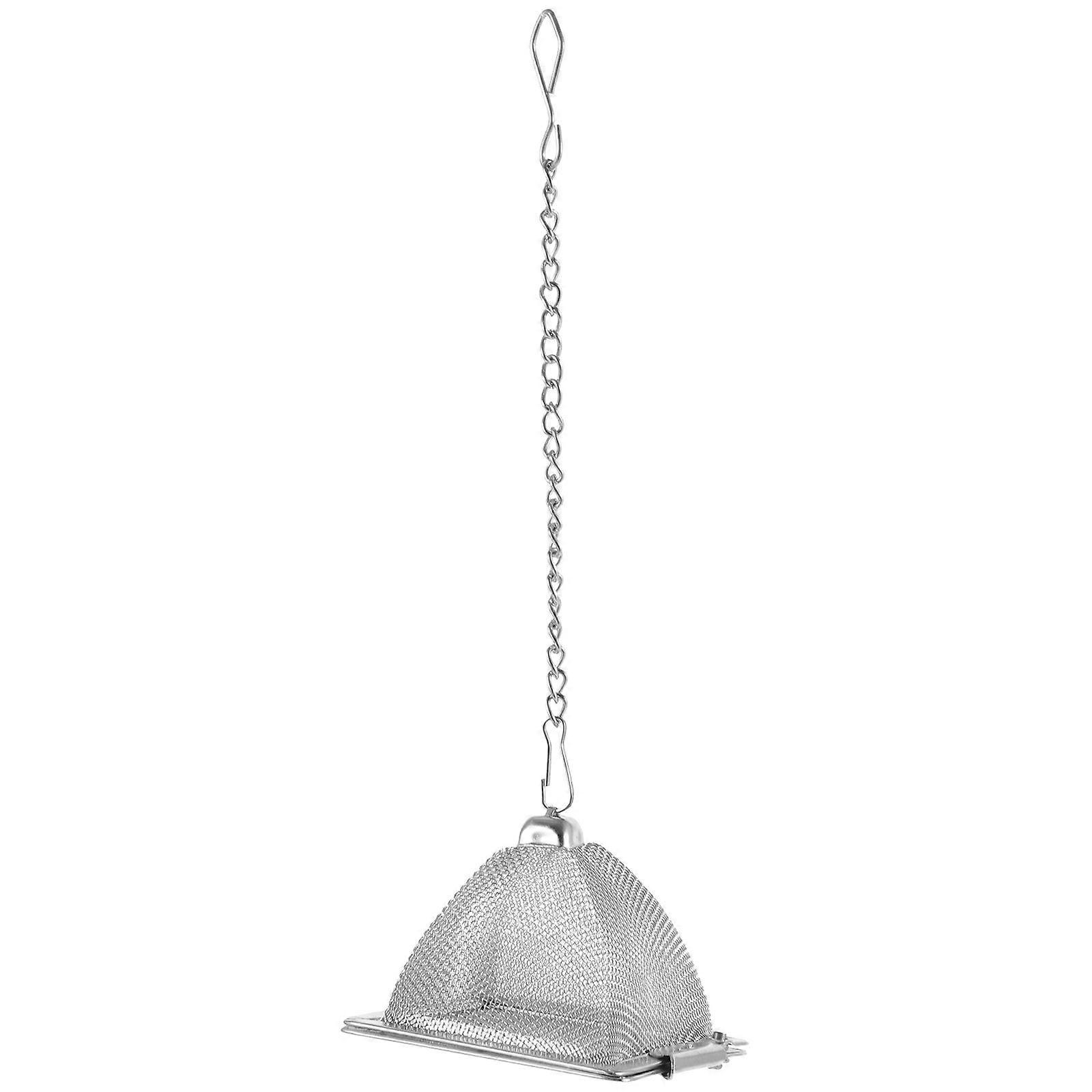 Stainless Steel Pyramid Tea Strainer Multipurpose Spice Filter for Loose Tea, Herbal Infusions, and Cooking Fits Teapots and Mugs