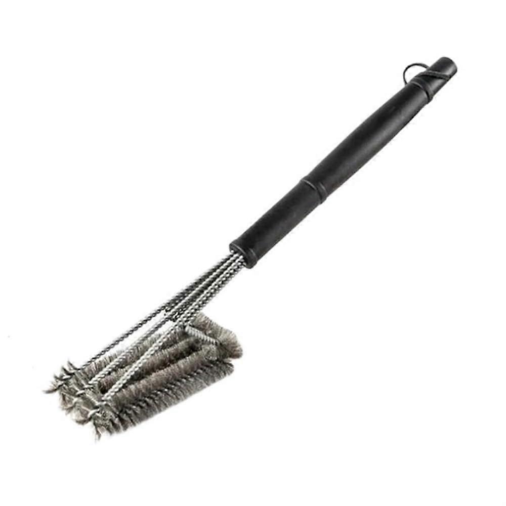 Grill Brush and Scraper Set, Stainless Steel Cleaning Tools with Wire Bristles, Triangle Design, 45.7 cm Size