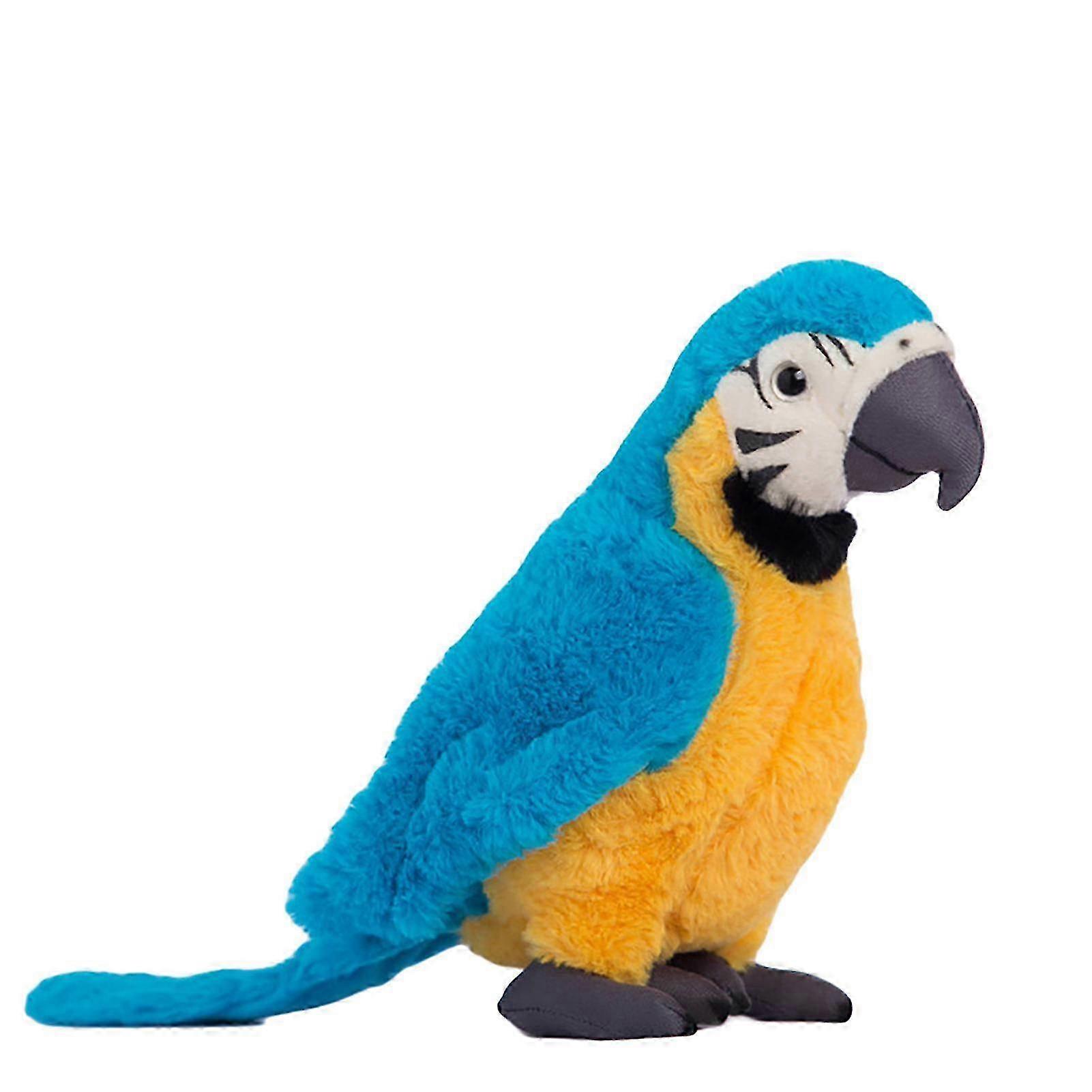 2025 Plush Toy Comfortable Parrot Pattern PP Cotton Kids Plush Toy Ornaments for Home