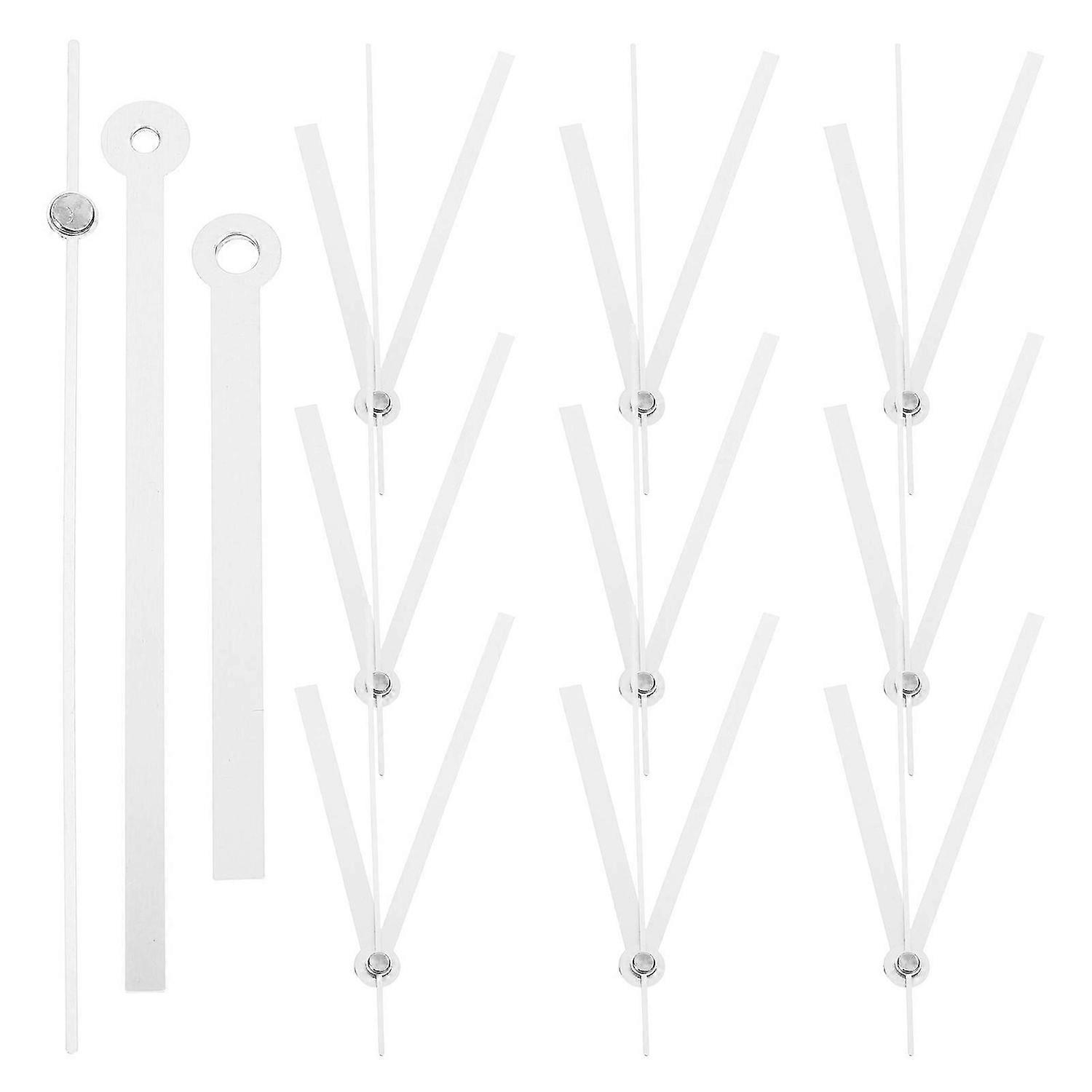 10 Sets Plastic Clock Pointers Elegant Clock Hands Decorative Clock Replacements