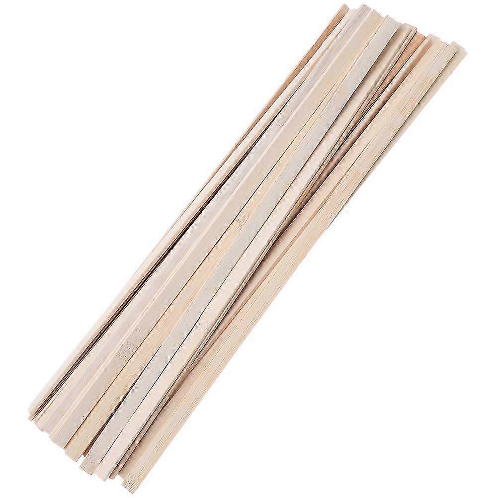 50Pcs Crafting Bamboo Sticks Bamboo Sticks Photo Props Bamboo Sticks Bamboo Sticks for Crafts