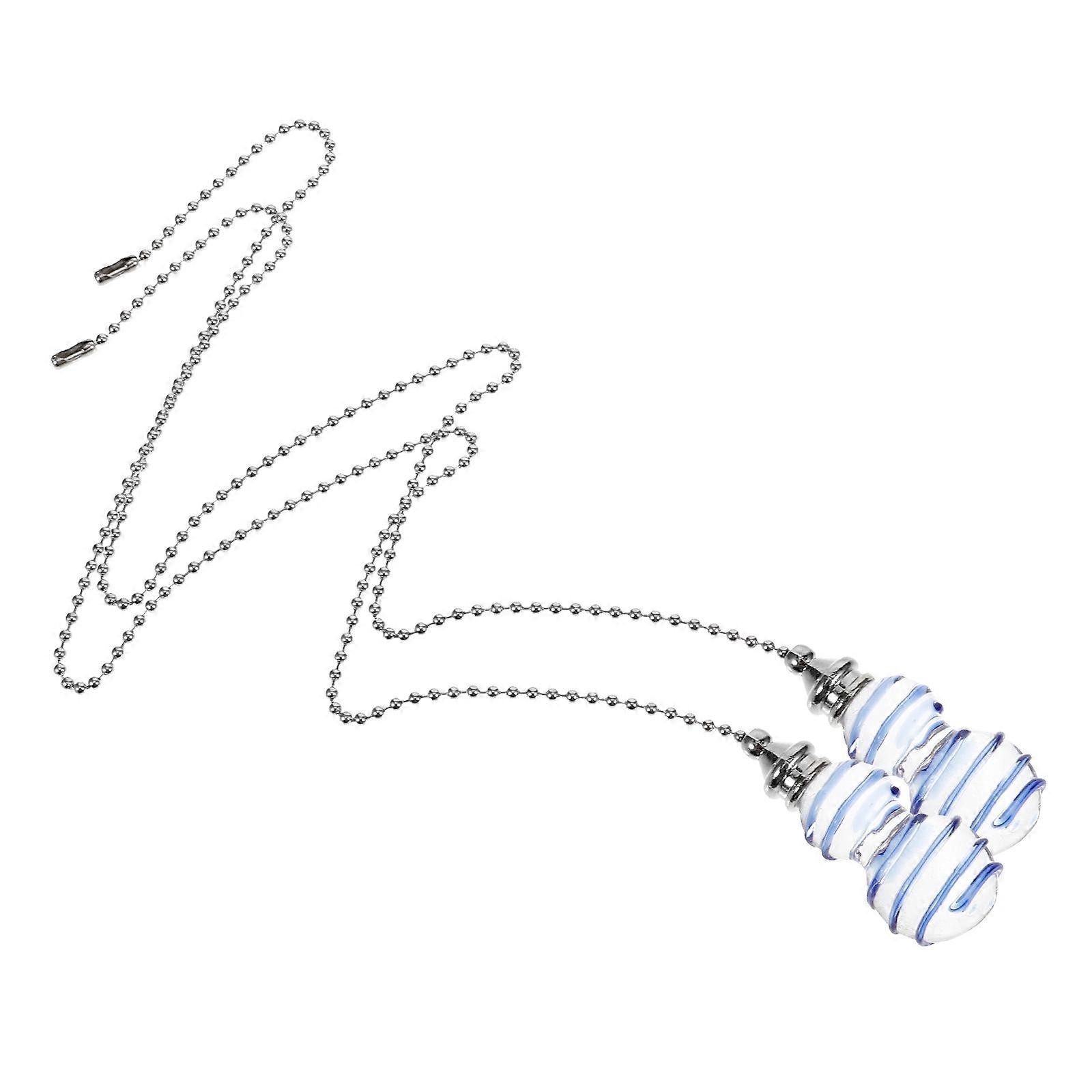Gourd Shaped Ceiling Pull Chain Extension for Fans & Lamps – Easy Install Lamp Accessory for Replacing Broken Chains (2pcs)