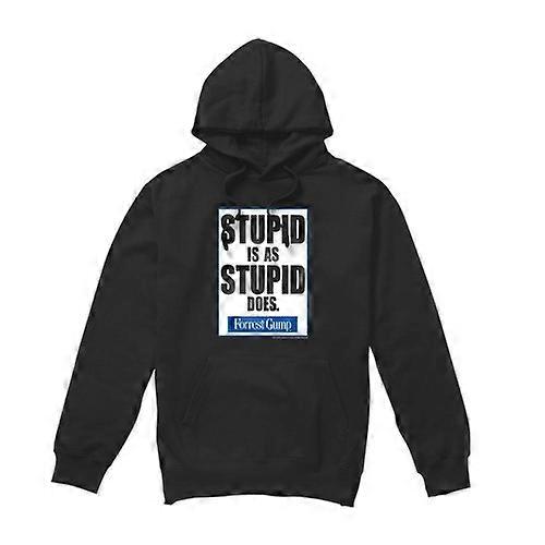 Forrest Gump Mens Stupid Is Hoodie