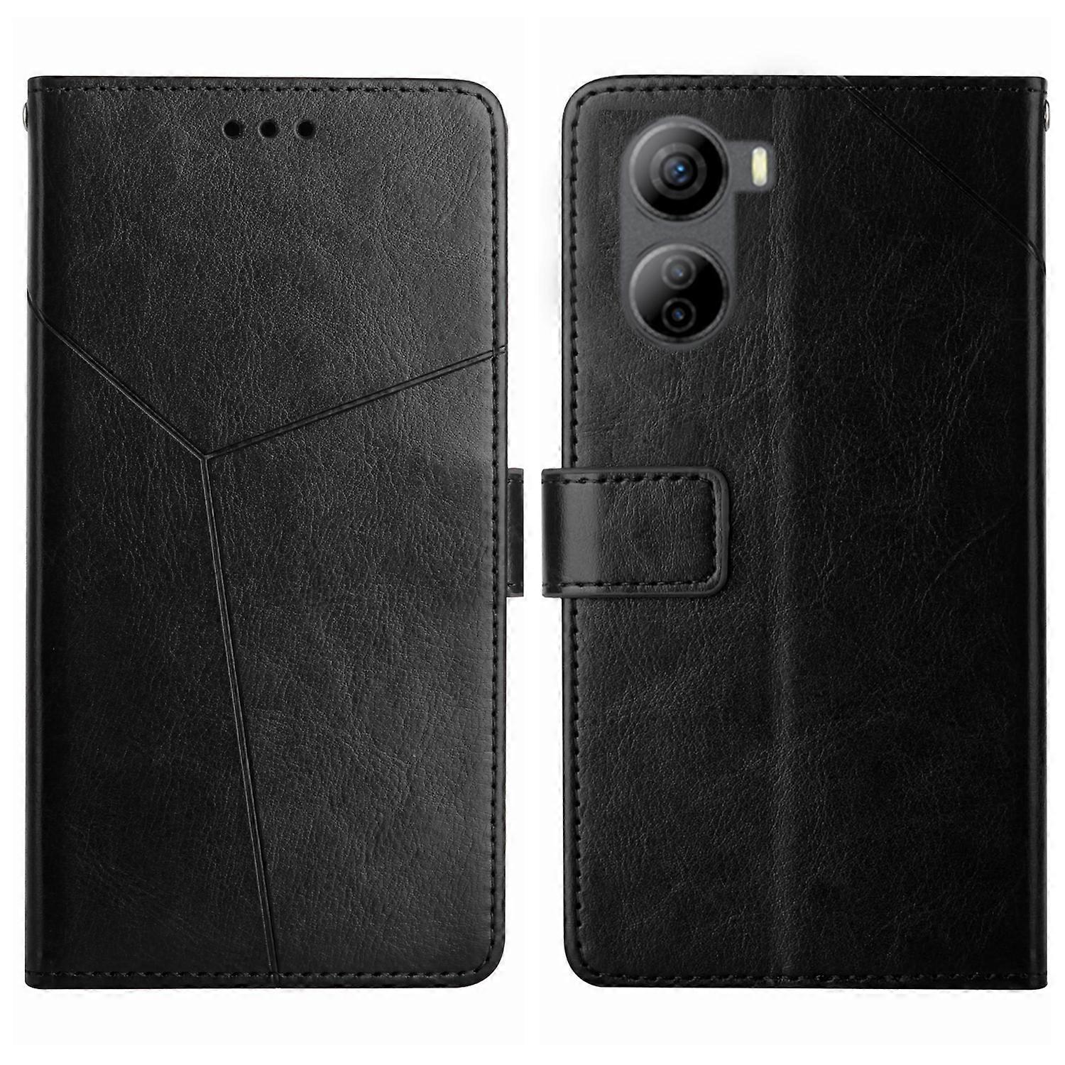 Y-shaped Pattern Flip Leather Phone Case