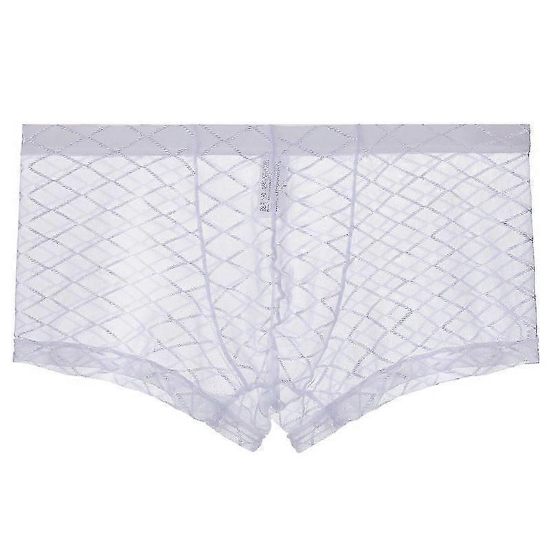 Men's Boxer Briefs Mid-Rise Stretch Mesh Boxer Briefs Underwear