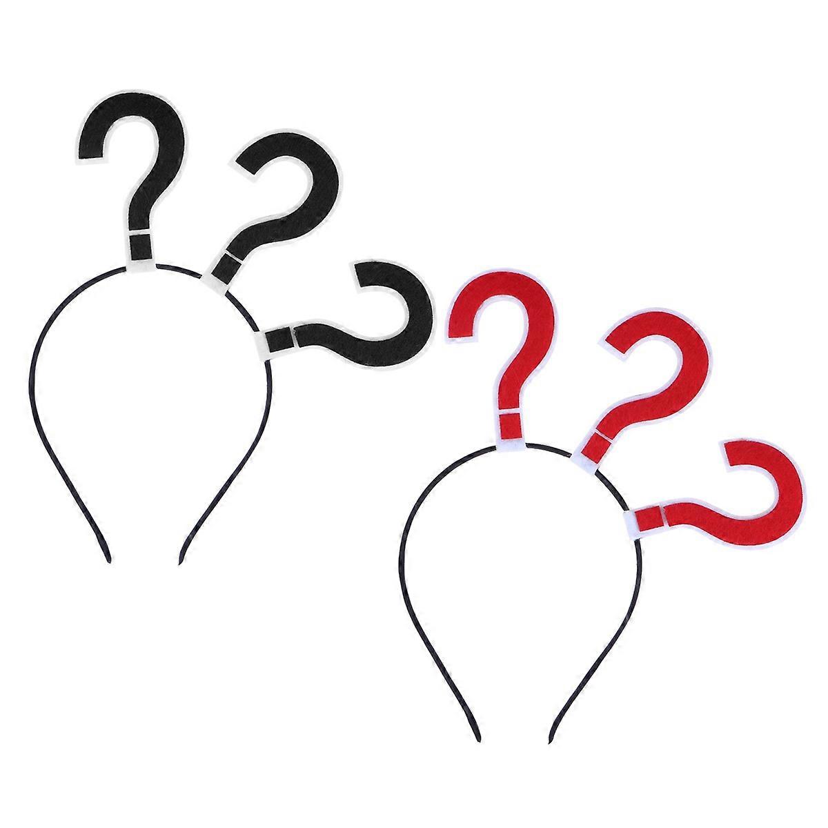 Designer Question Mark Headband, Combining Comfort and Style, Universal Fit