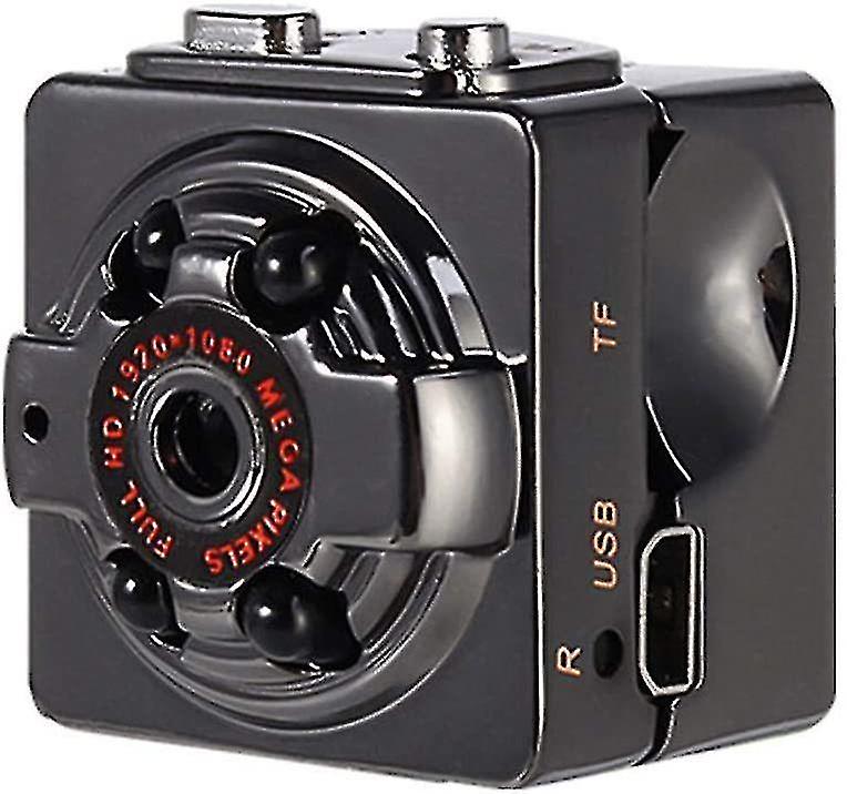 Mini Camera With Night Vision And Motion Detection - Built-in Battery - Loop Recording