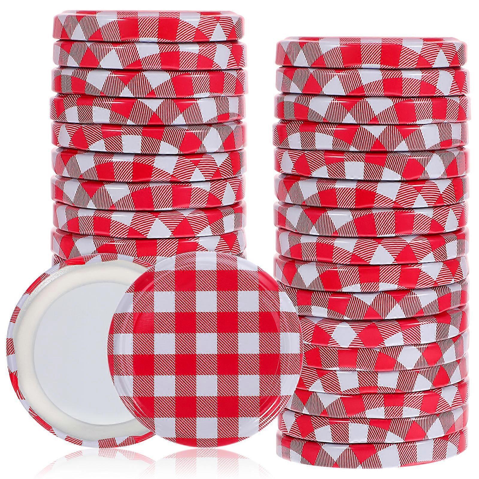 Storage Jar Toppers, Reliable Leak Protection, Ideal for Preserves and Jams