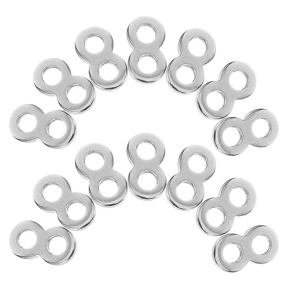 Stable Table Assembly Fasteners, Wide 8-Shaped Buckles for Strong Attachments