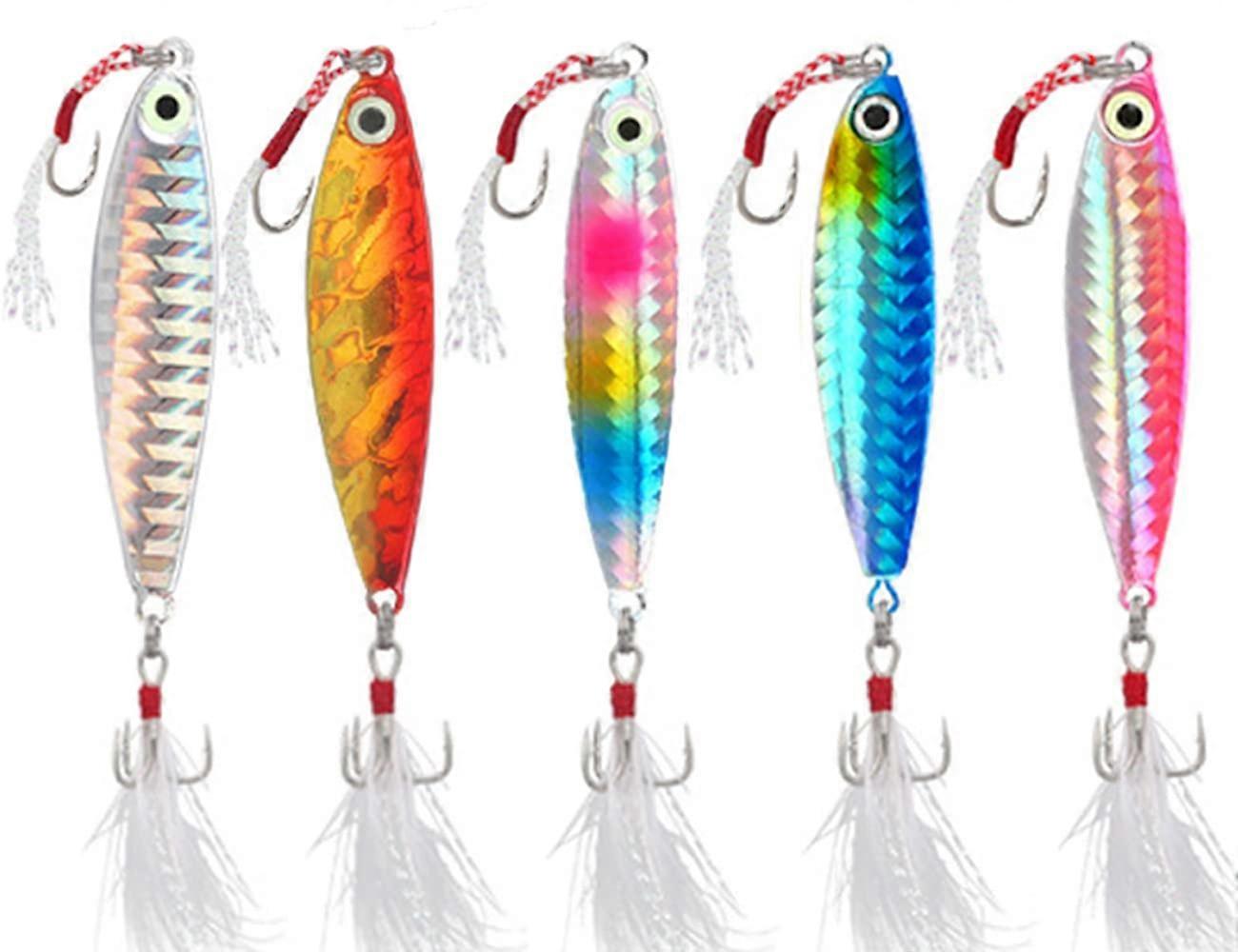 5 Piece Fishing Lure, 20g Artificial Bait, Swimbait for Pike, Zander