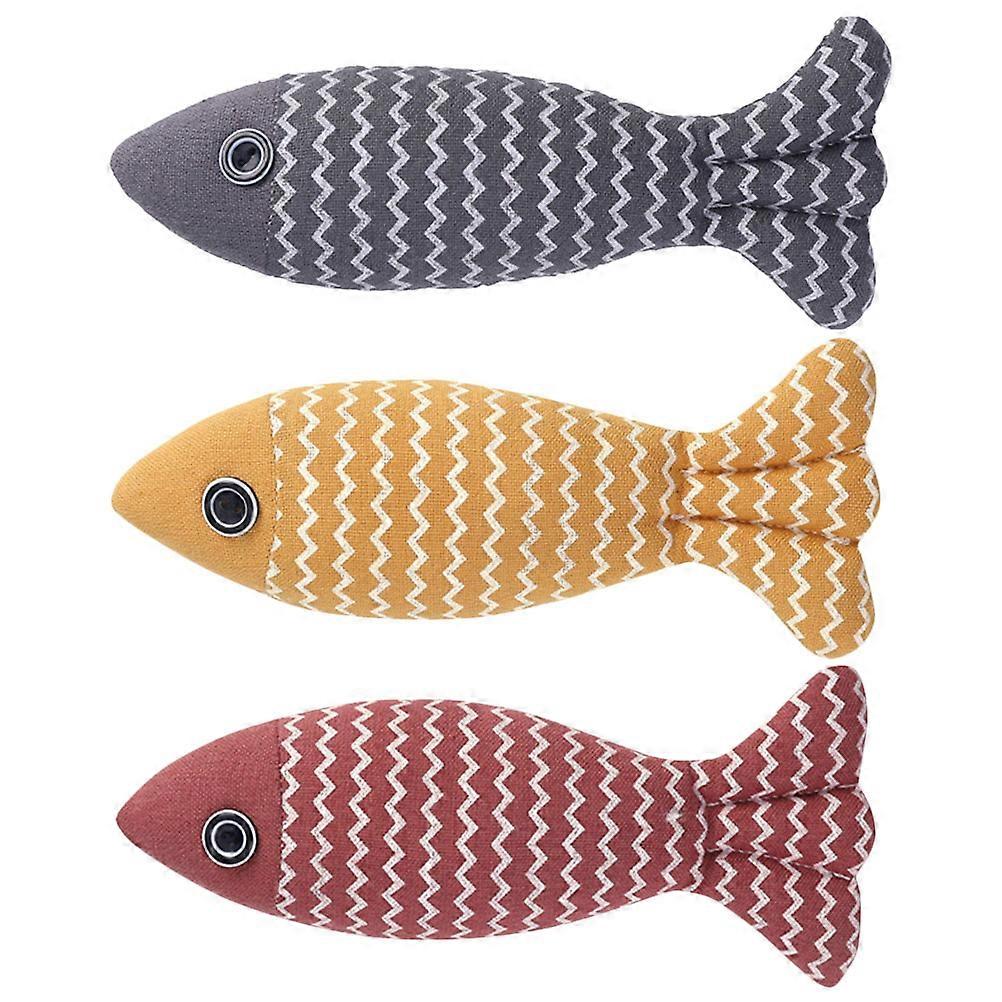 3pcs Catnip Chew Toys for Cats – Durable Playthings to Satisfy Kitten Biting and Promote Behavior