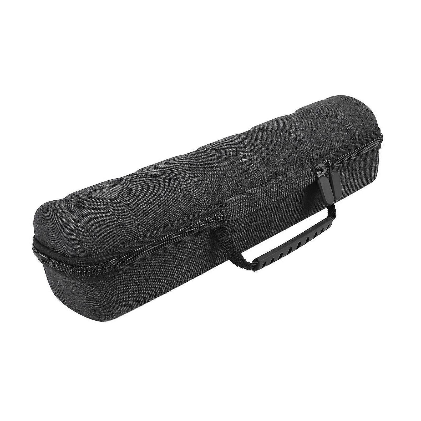 Hard Watch Case 5 Slots Display Storage Box Men Wristwatch Organizer with Protective Pillow and Zipper Black 