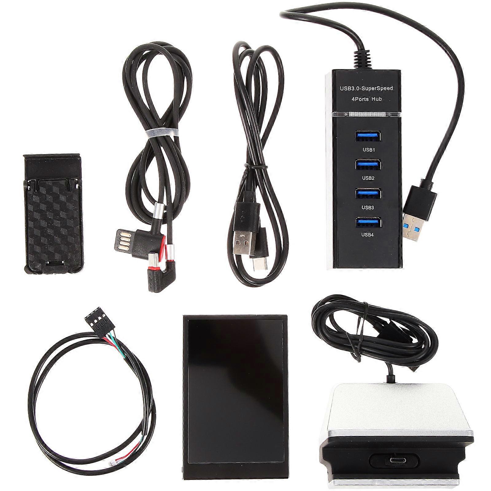 Optical Display with , USB Panel and Temperature Sensor for PC – Horizontal/Vertical Switching, High Performance Data Monitoring