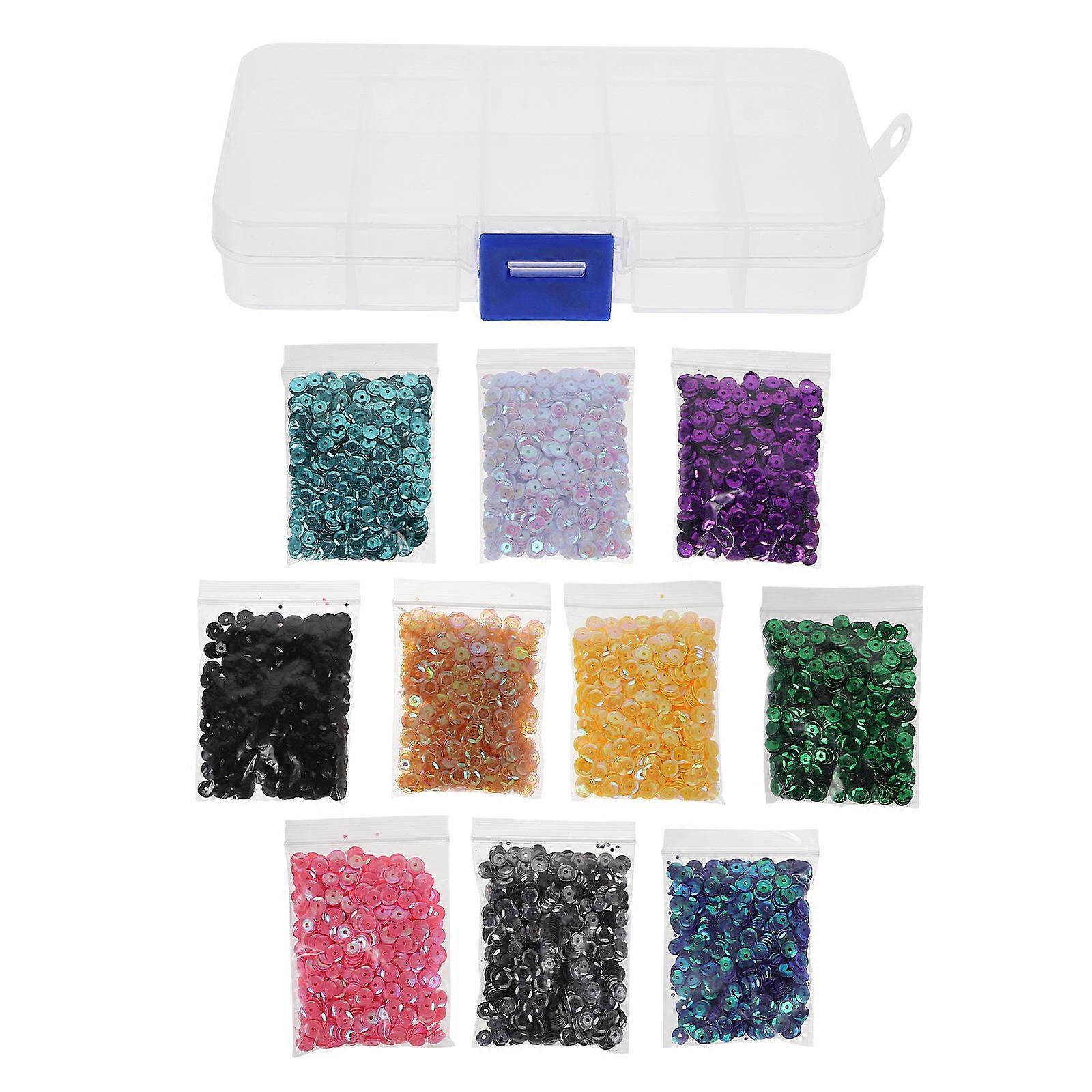 Diy Clothes Sequin Diy Sequins Square Plastic Clothing Accessories Assorted Color 0.5X0.5cm Craft Making