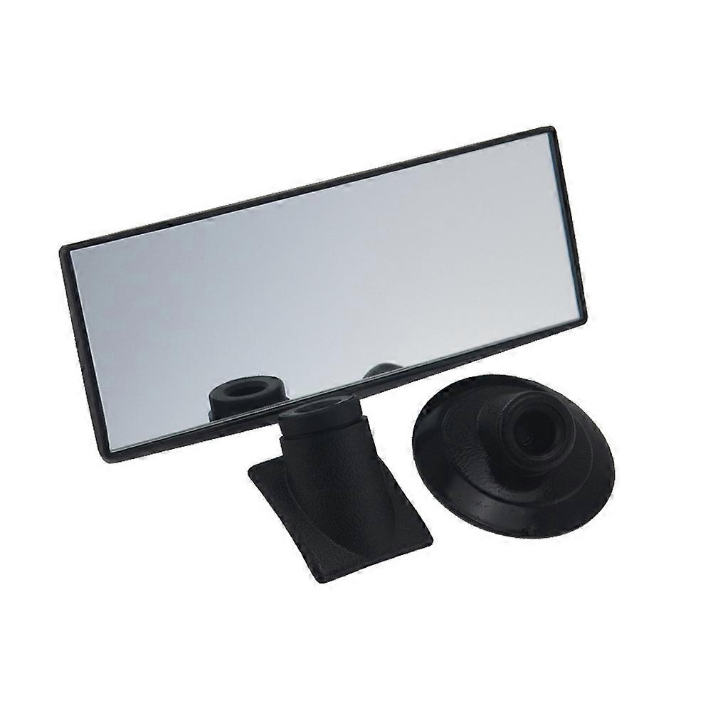 Car Wide-Angle Rearview Mirror 145 ABS Plastic Removable Suction Cup 1Pack