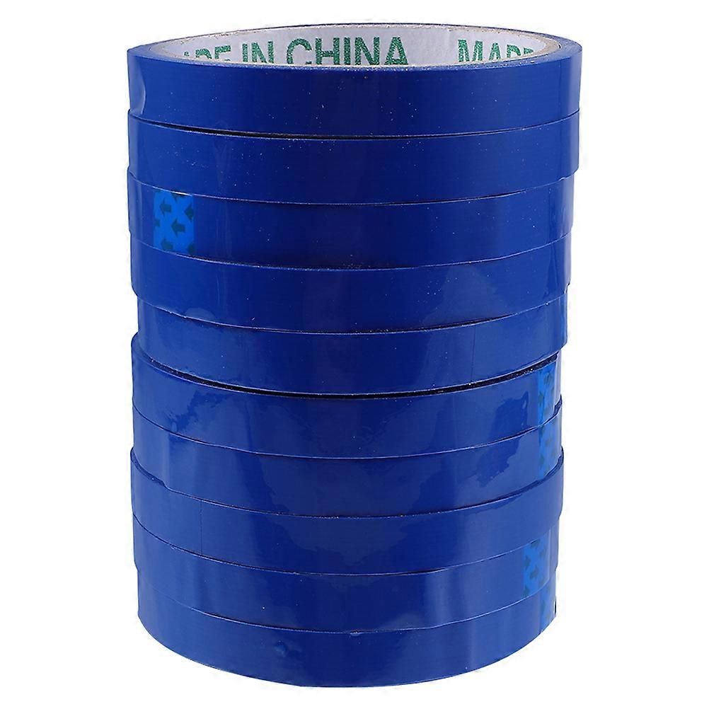 Packaging Bag Tapes for Tying Sealing for Business Owners Blue 10 Rolls