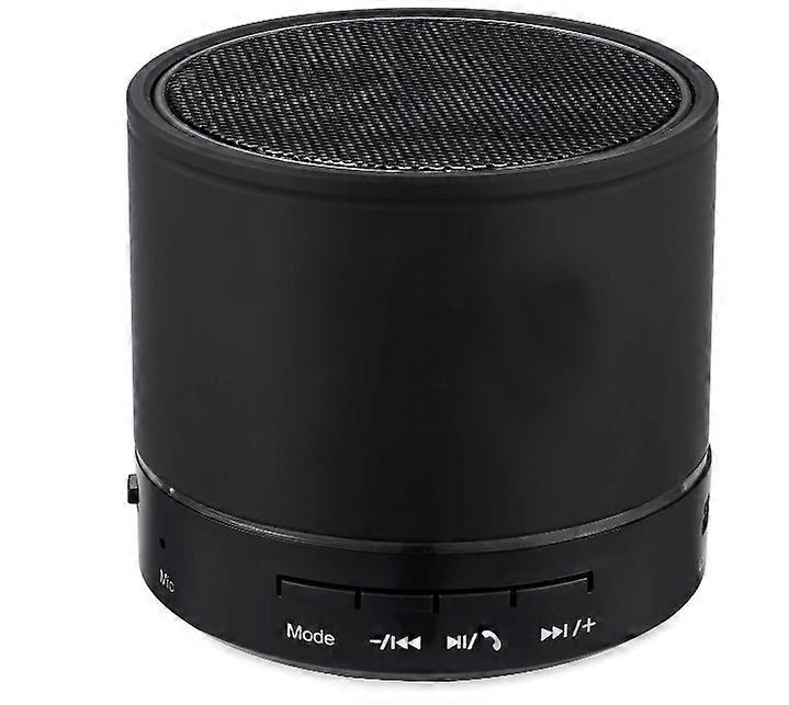 Bluetooth Speaker, Wireless and Portable Speaker for Smartphone Laptop Tablet, Black