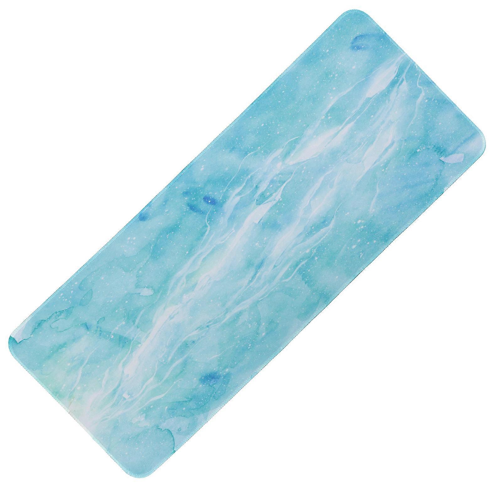 Office Desk Mat Marble Pattern Large Computer Mouse Pad Prevent Sliding Office Workers 60.00X30.00X0.30CM 1Set