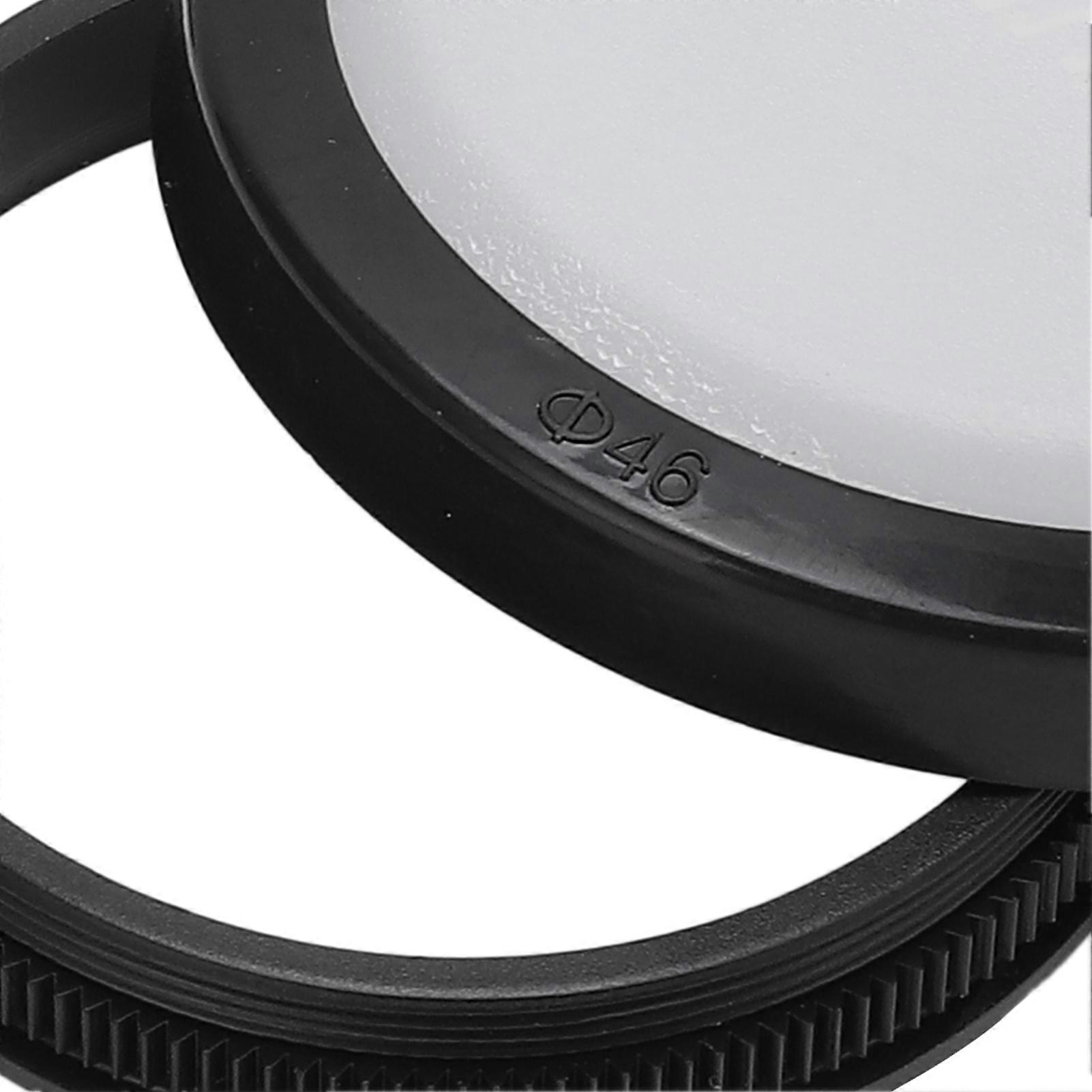 MENNON Camera Lens Cap for White nce, Anti-Corrosion Plastic Cap (46mm 1.8in)