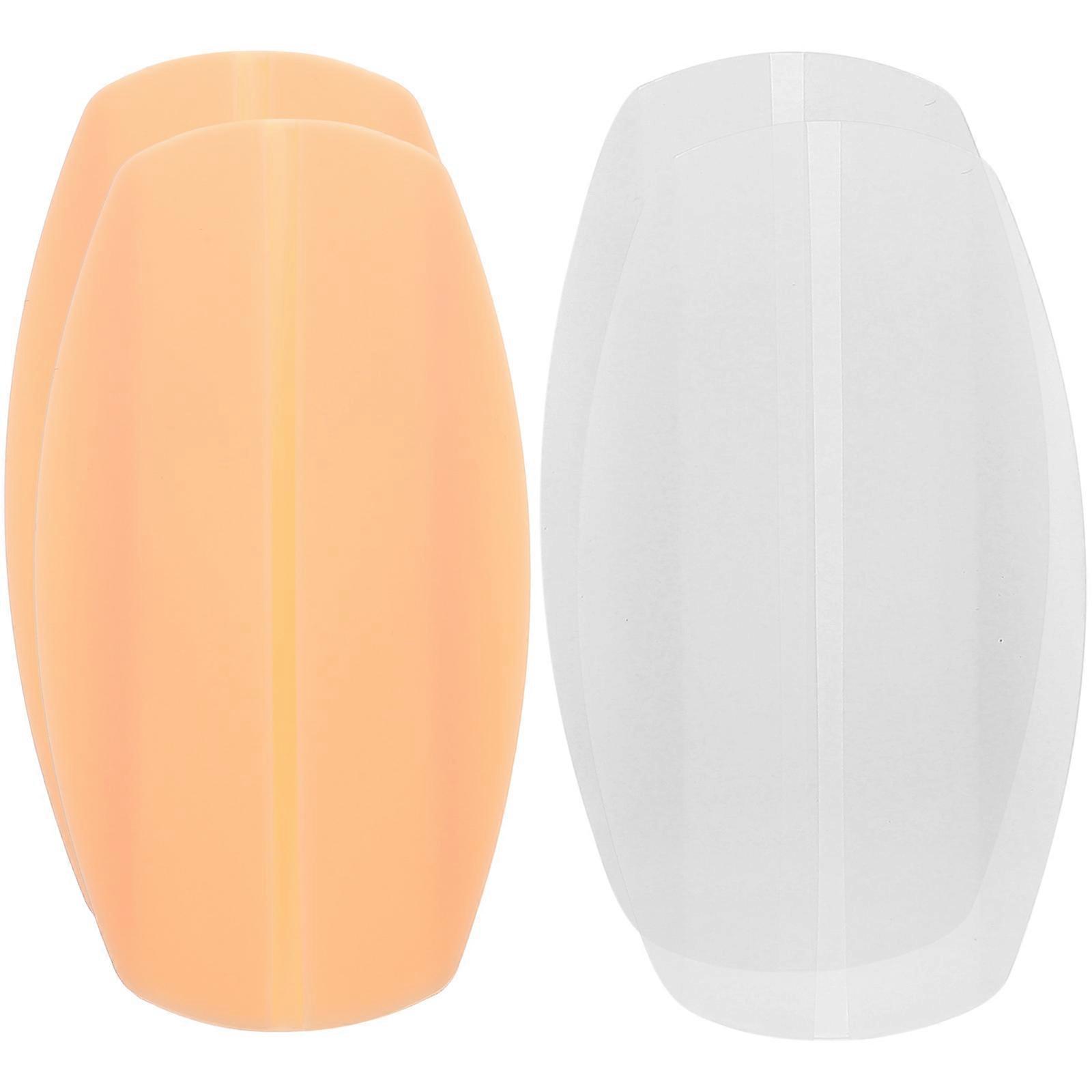 4 Pairs Silicone Shoulder Pads for Straps Comfortable, Washable, Slip Resistant for Women's Clothing