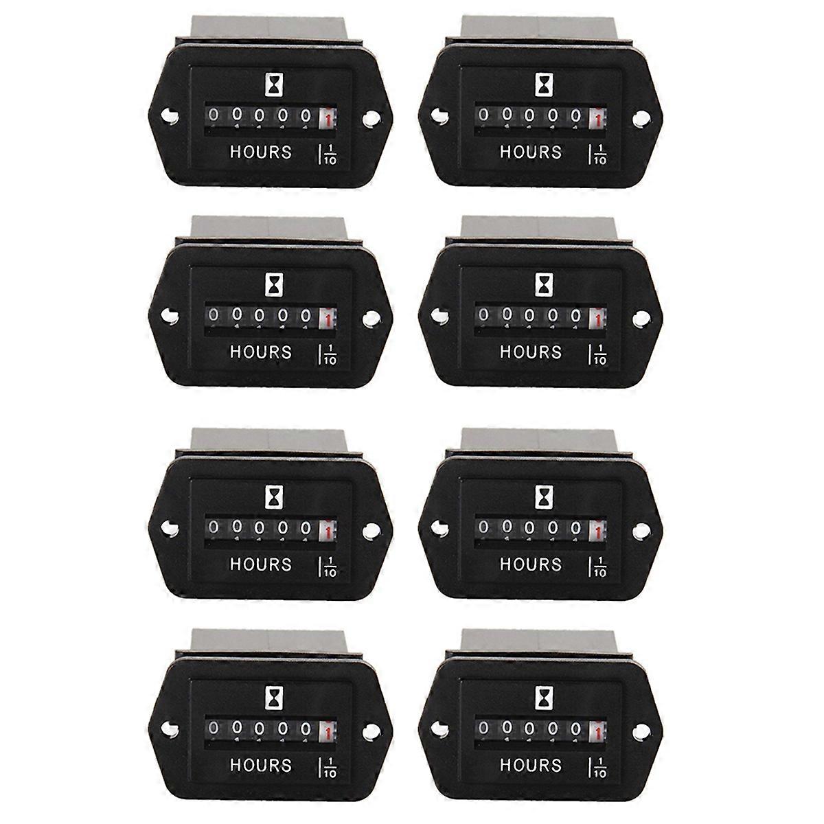 DC10V-80V Mechanical Hour Meter for Engine Generator Boat Automobiles