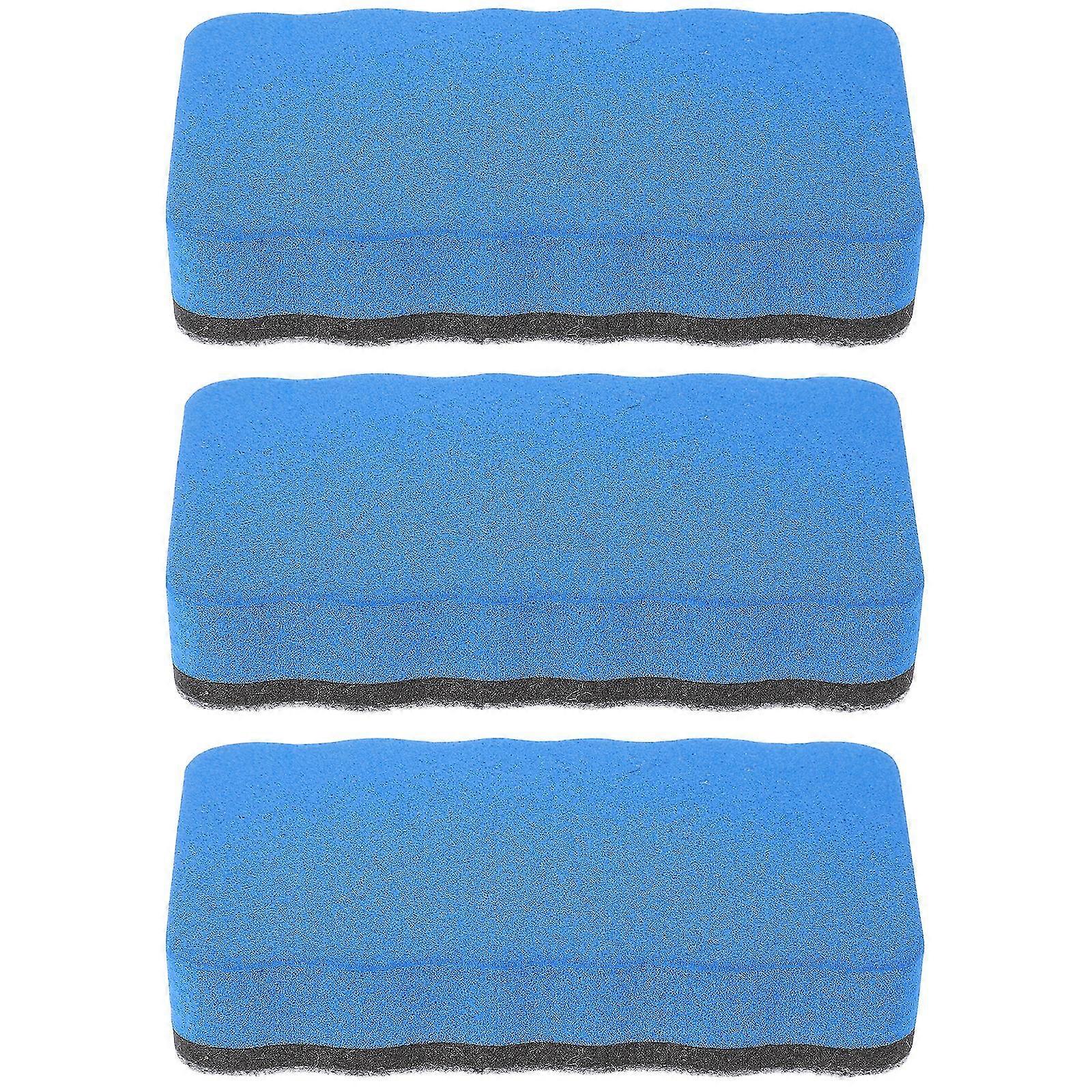 3 pcs Dry Erasers Whiteboard Eraser Office Whiteboard Eraser Reusable Whiteboard Wipe