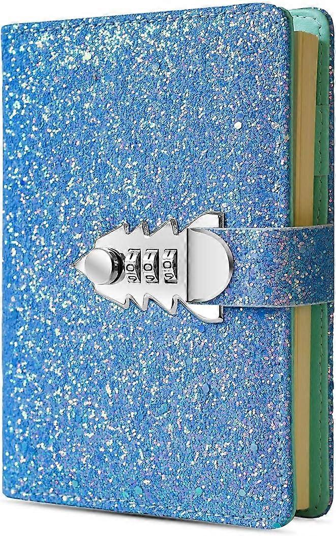 Digital Password Journal Combination Lock Diary Locking A6