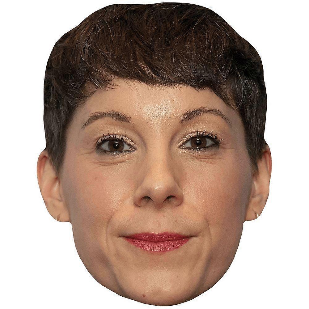Suzi Ruffell (Lipstick) Celebrity Mask, Flat Card Face