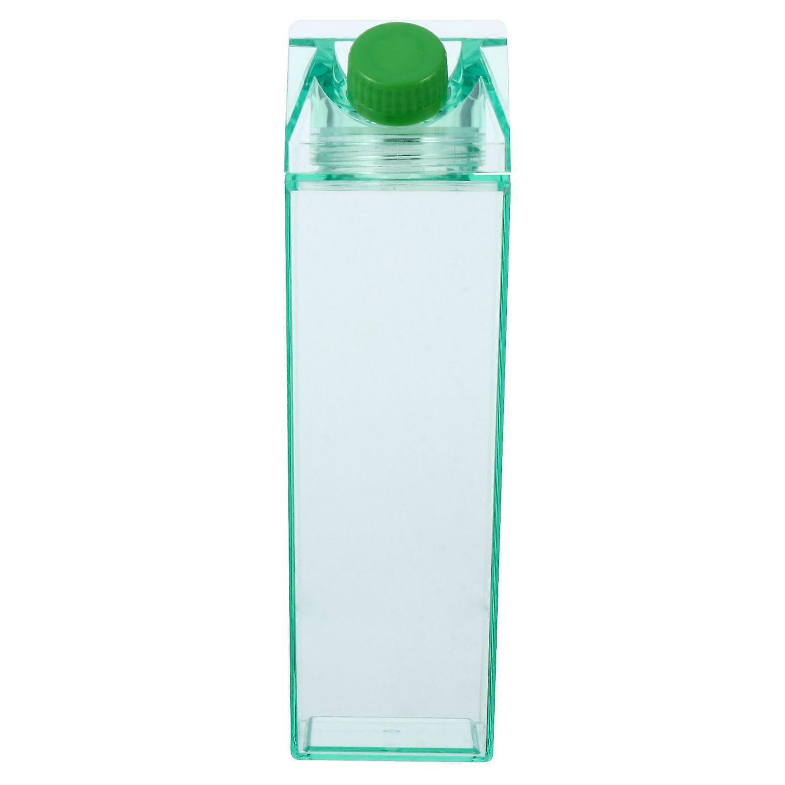 1pc Drink Bottle Empty 500ml Storage Bottle Transparent Plastic Milk Bottle