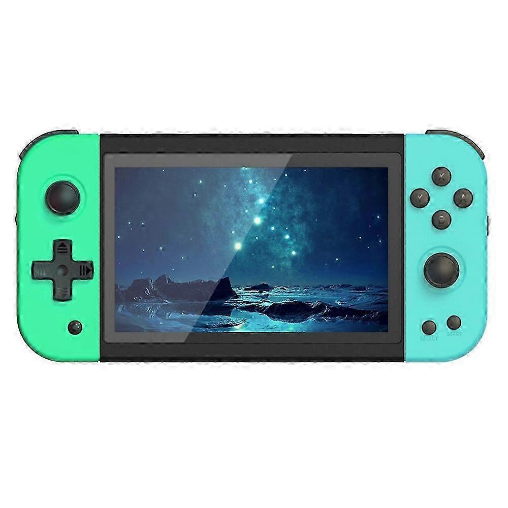 Retro Handheld Game Console with 5-inch IPS Display and Double Joystick