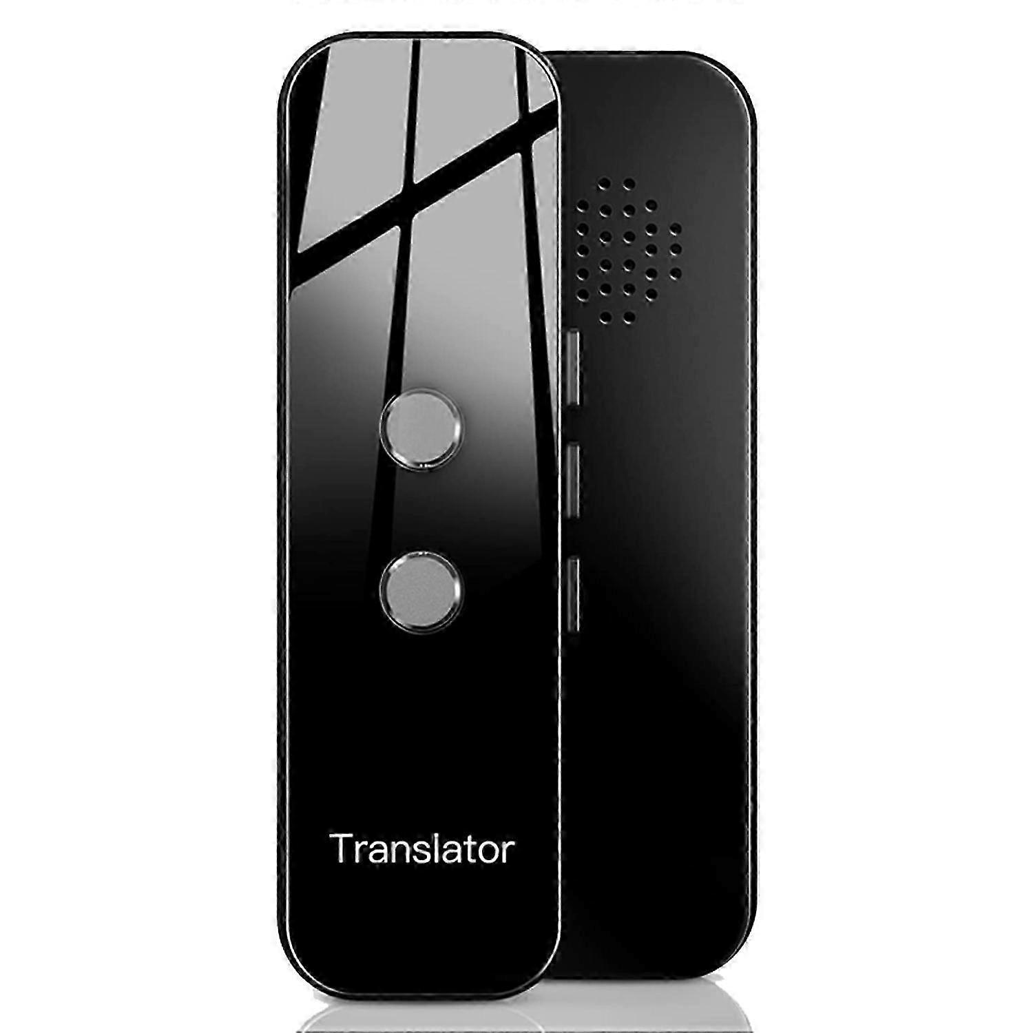 Rechargeable Bluetooth Smart Translation Stick for 137 Languages - Black