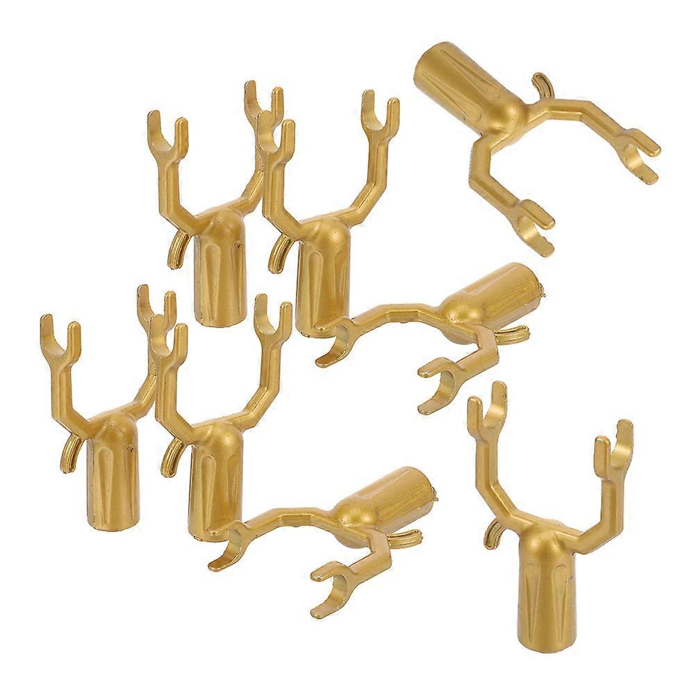 8pcs Metal Tree Support Stakes with Plug In Design for Garden Fruit Trees Branch Fixing Holders