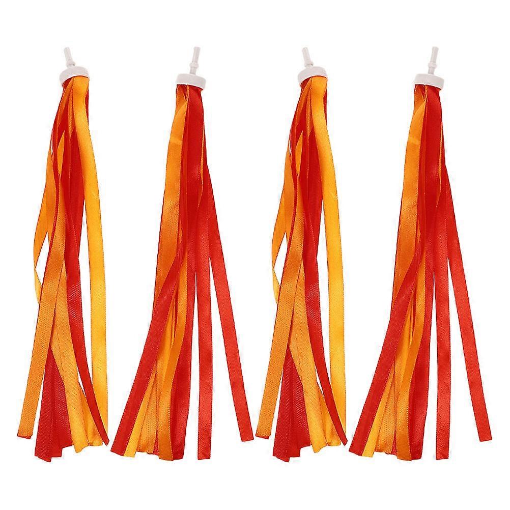 Colorful Bike Streamers for Scooters & Bicycles – Decorative Handlebar Tassels & Ribbons Easy to Install for Tricycles and Scooters