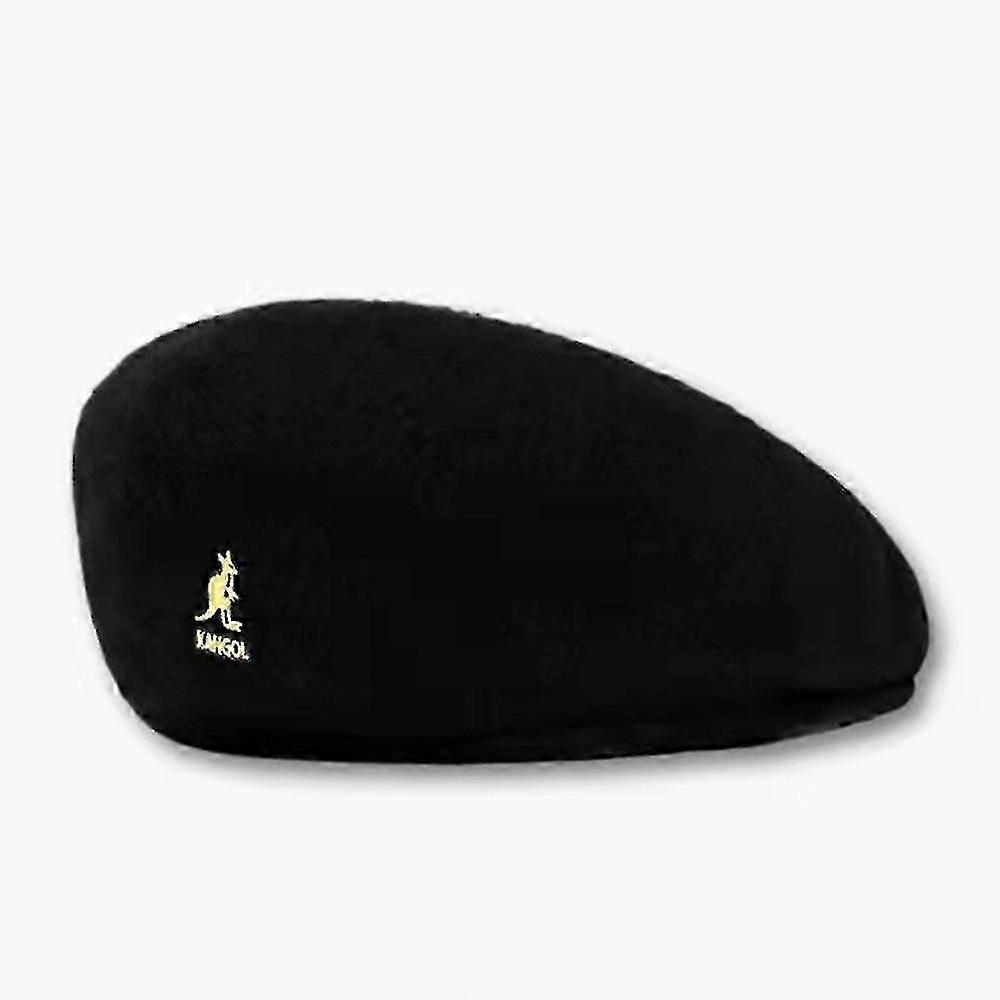 Kangol Yün 504 Düz Kap Erkek Kadın Rahat Yün Bere Şapka Kış Newsboy Kapakları