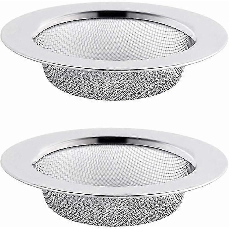 2PCS Edelstahl-Spülensieb, 11,5 cm Abflusssieb, Spülensieb, Spülensieb, Küchenspülensieb