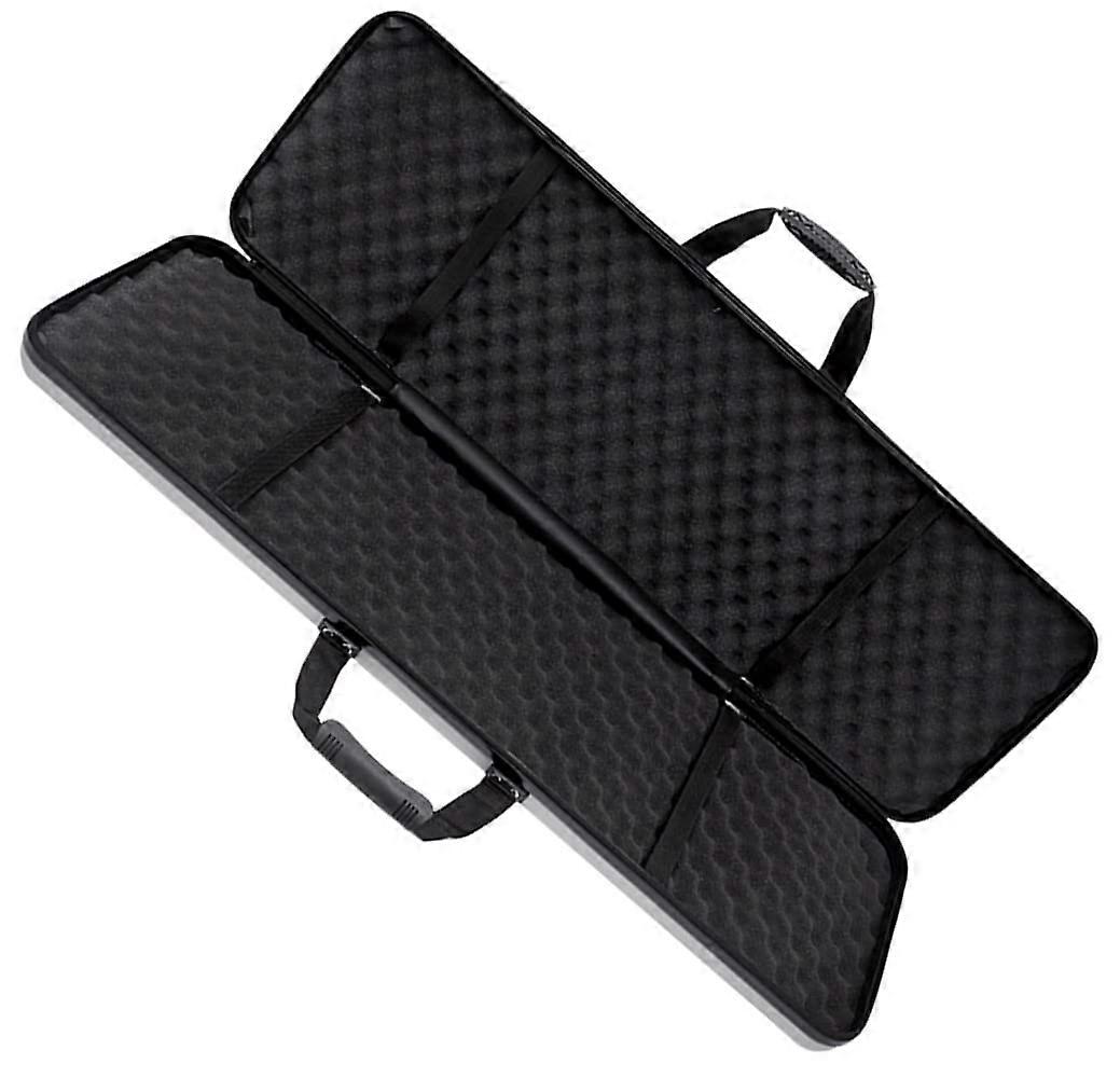 Hard Weapon Case with Egg Cotton Lining, Rifle Hard Case, Storage Box 100CM Silver