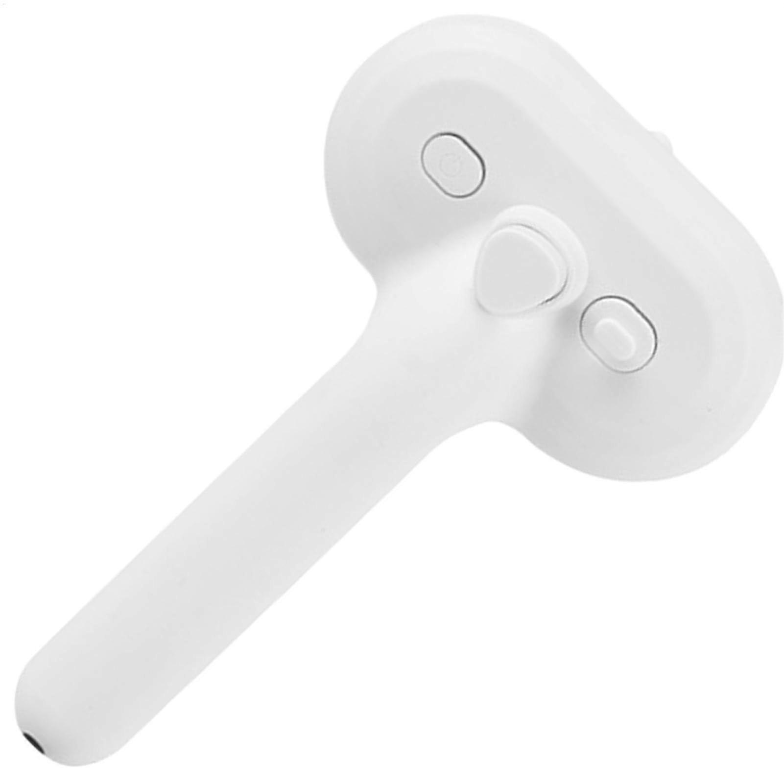 Silicone Dog Brush for Grooming and Cat Detangling, Gentle Shedding Tool with Built-In Spray for Small and Medium Pets, White