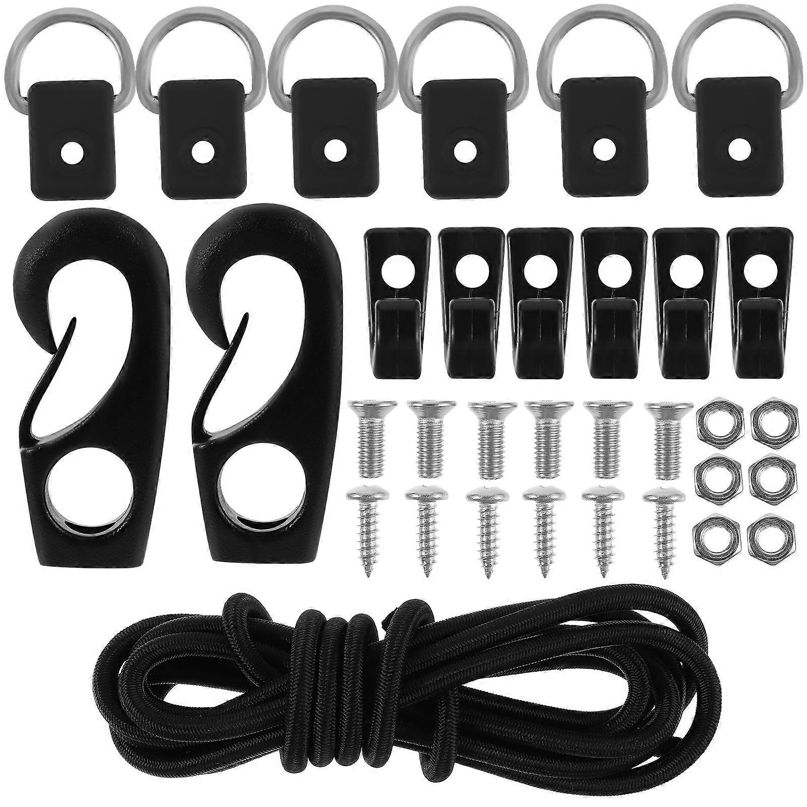 Boat Mooring Lines Elastic Rope For Kayak Water Sports 0.6x250cm Mooring 1Set