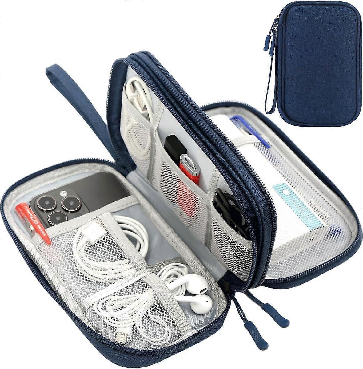1pcs Electronic Organizer, Travel Cable Organizer Bag Pouch Electron