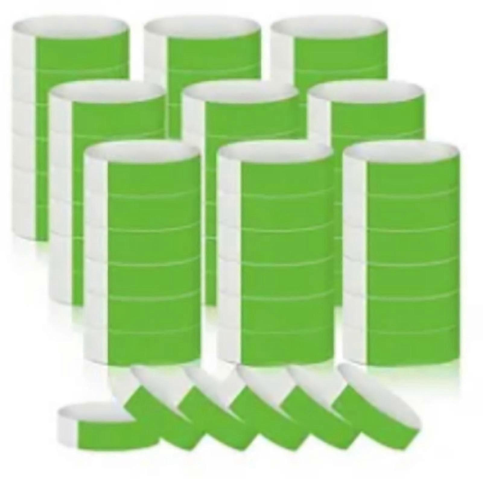 300pcs Synthetic Paper Wristbands Disposable Waterproof Paper Wrist Strap Event Wrist Bands For Amusement Park
