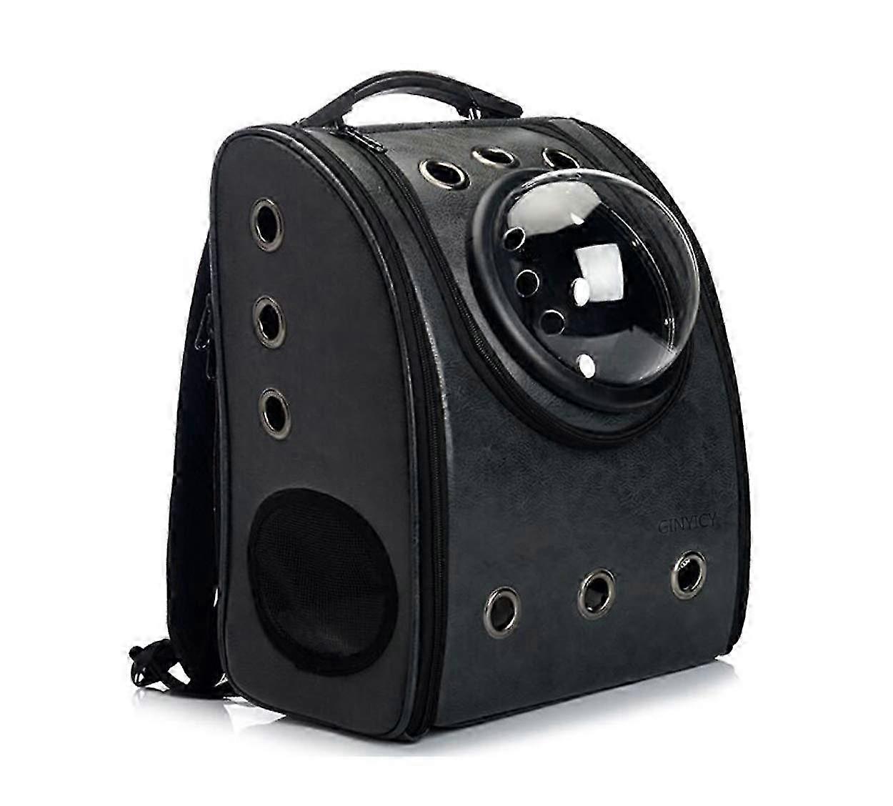 Backpack for air travel with large storage spaces