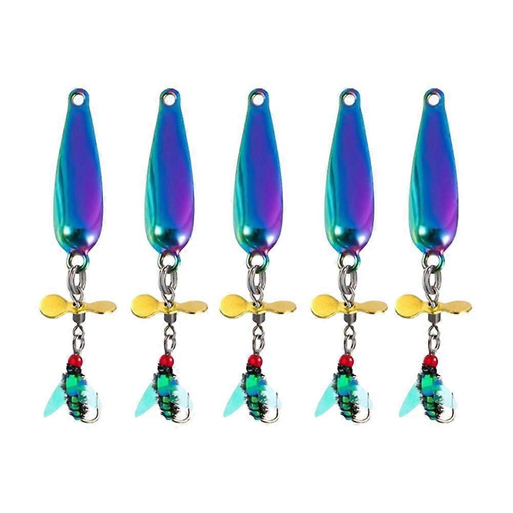 Fly Hooks Flies Insect Lures Bait Fly Fishing Decoy Bait Sequins Fishhook