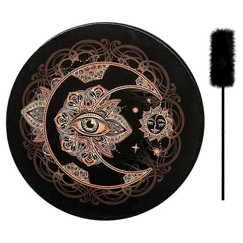 Shamanic Hand Drum Handcrafted Shamanic Creative Tree of Life Drum, Ethereal Drum, Spiritual Music, Hand Drum, Sound Tool, Drum for Adults